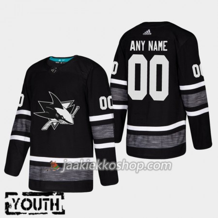 Lapsille NHL San Jose Sharks Pelipaita Custom Musta 2019 All-Star Adidas Authentic